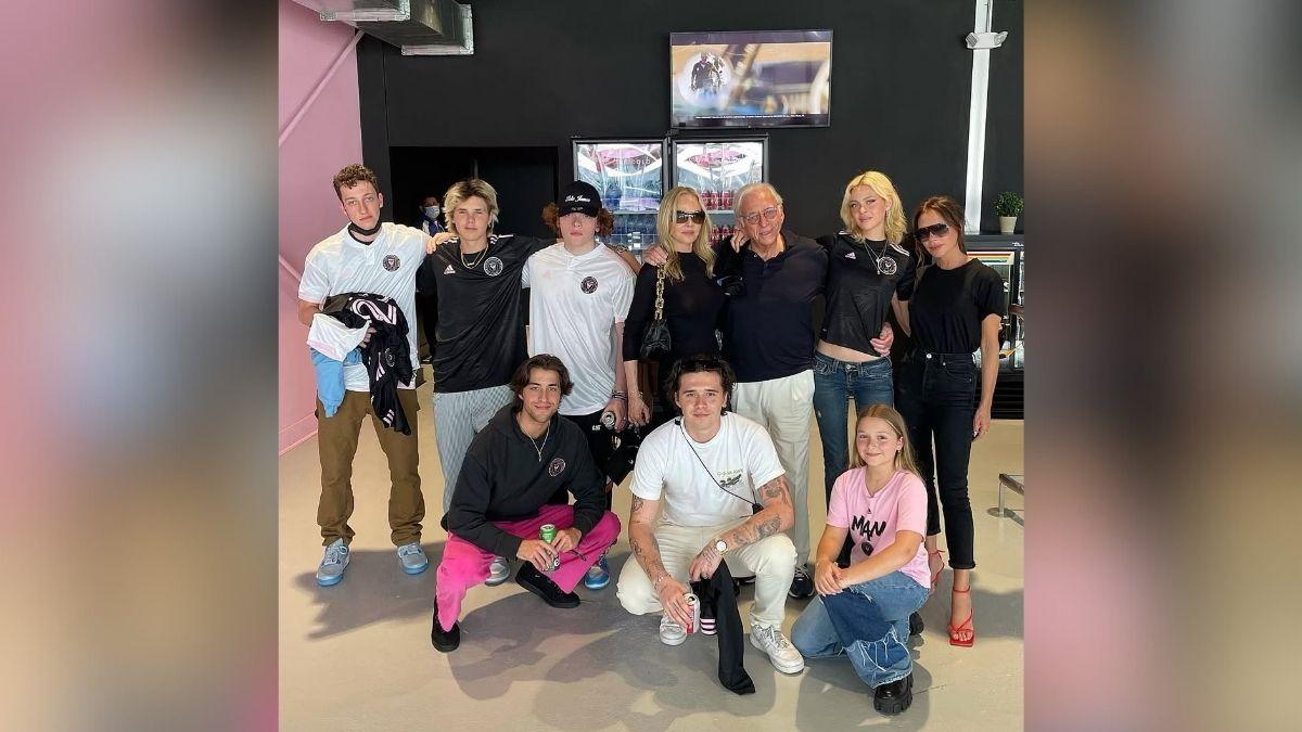 the beckhams best photos with brooklyn nicola peltz before the feud