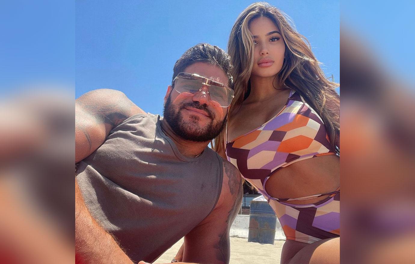 jersey shore ronnie ortiz magro fiancee saffire matos tease major projects wedding prep