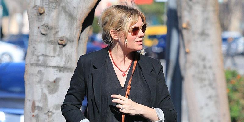PICS Very Pregnant Kirsten Dunst Looks Ready To Pop While Shopping