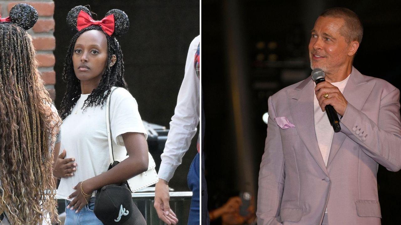 Image of Zahara Jolie-Pitt's move echoed a similar decision by her sister, who dropped Brad Pitt's surname from her's in 2024.