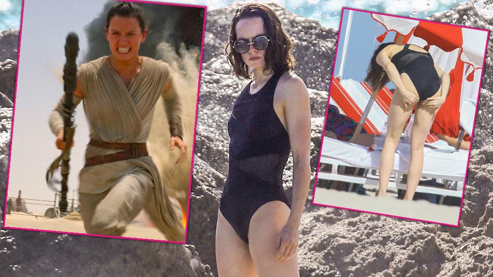 Daisy Ridley Bathing Suit Bikini Body Beach