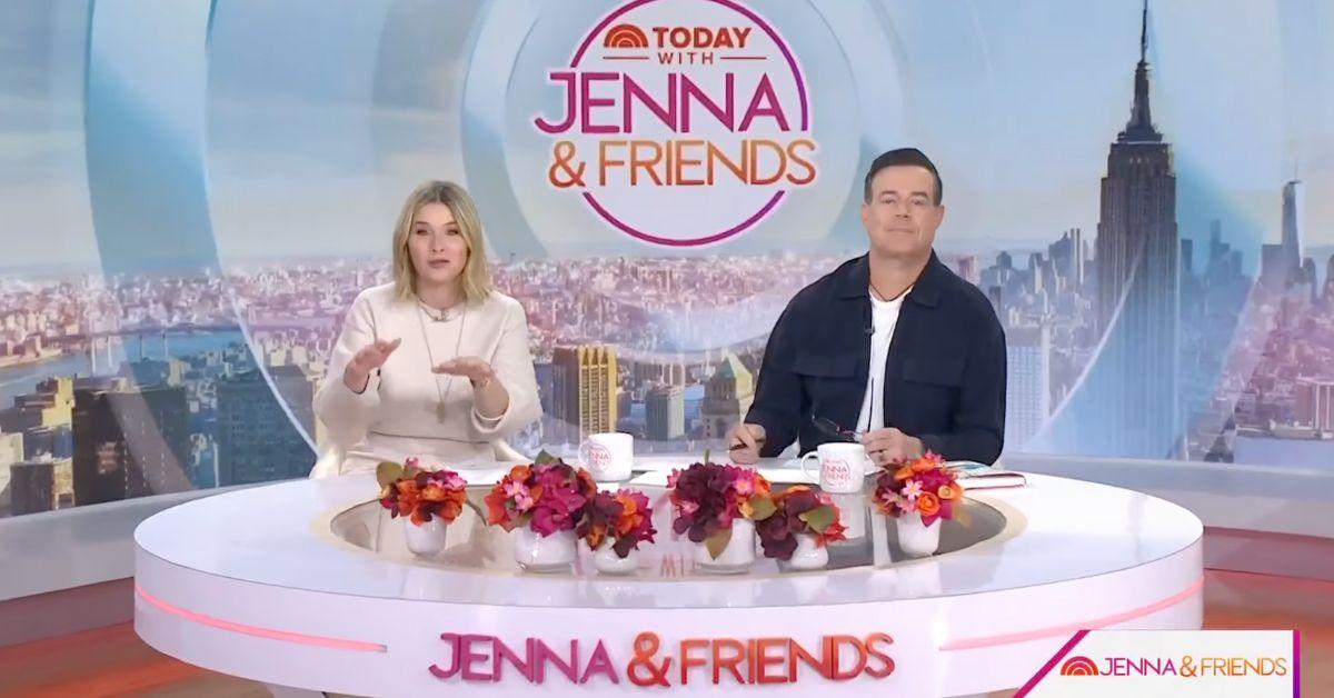 Image of Carson Daly guest co-hosted 'TODAY With Jenna & Friends.'