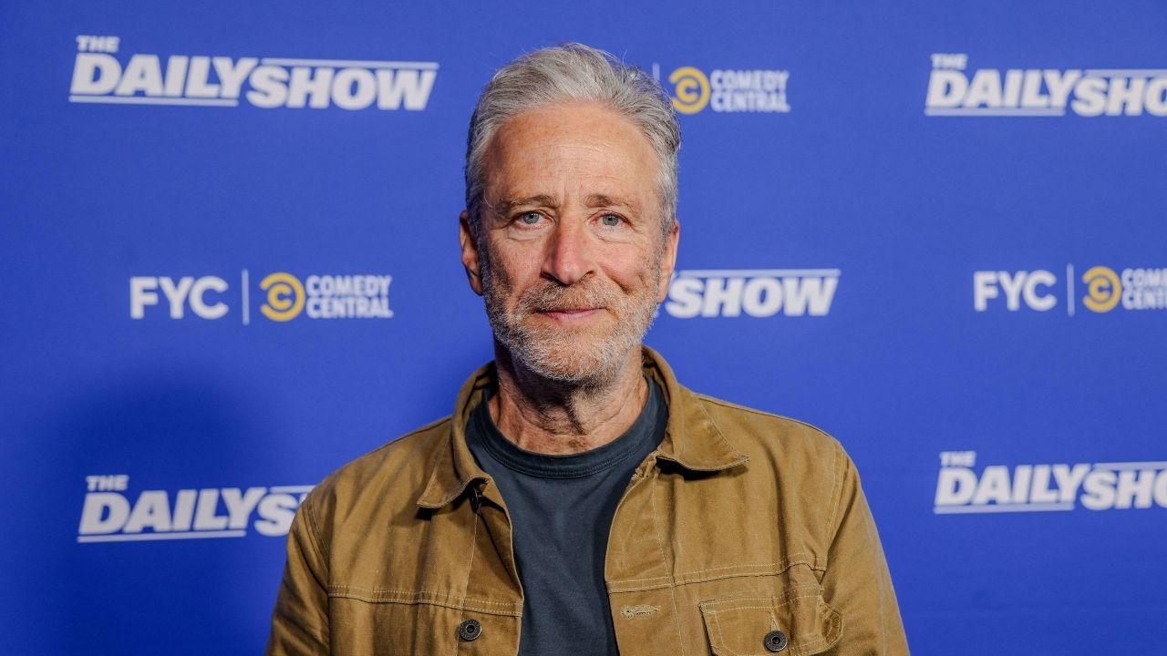 Image of Jon Stewart called Donald Trump’s reaction to comedy a shocking display of fragility.