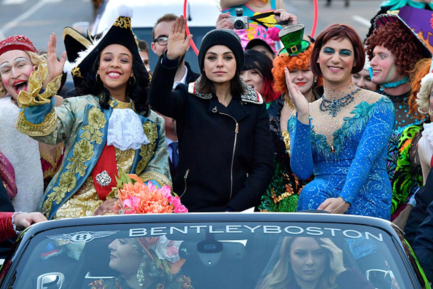 Hasty Pudding Theatricals Honors Mila Kunis As 2018 Woman Of The Year