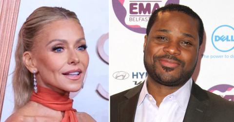 Photo of Kelly Ripa; picture of Malcolm-Jamal Warner.