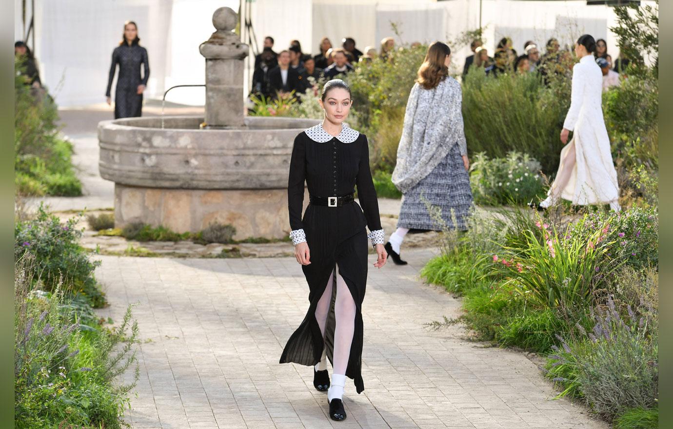 Gigi Hadid & More Stun At The Chanel Fashion Show In Paris