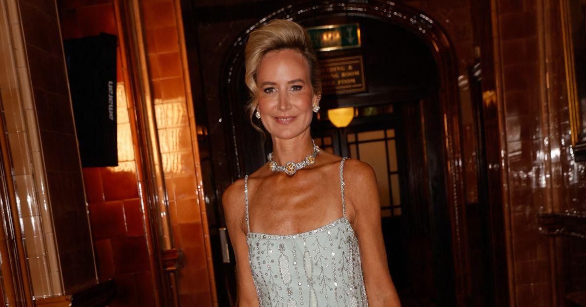 image of Lady Victoria Hervey compared media coverage of ex-Prince Andrew to a 'blood sport.'