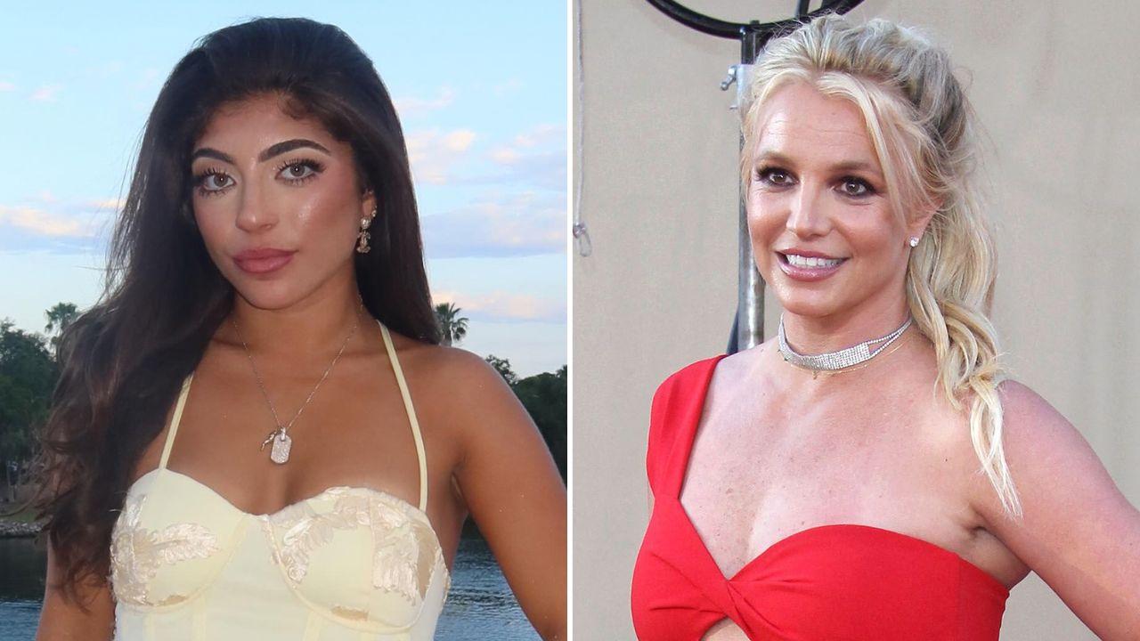 Photo of Milania Giudice and Britney Spears