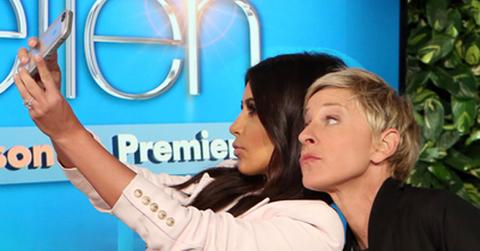 Kim kardashian ellen degeneres selfie