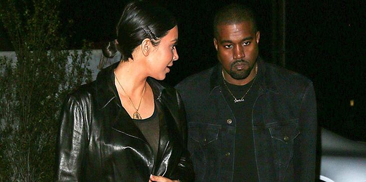 *EXCLUSIVE* Kim Kardashian and Kanye West spend their Saturday on a Sushi Date **WEB EMBARGO UNTIL 10:30AM PST ON 04/03/17**