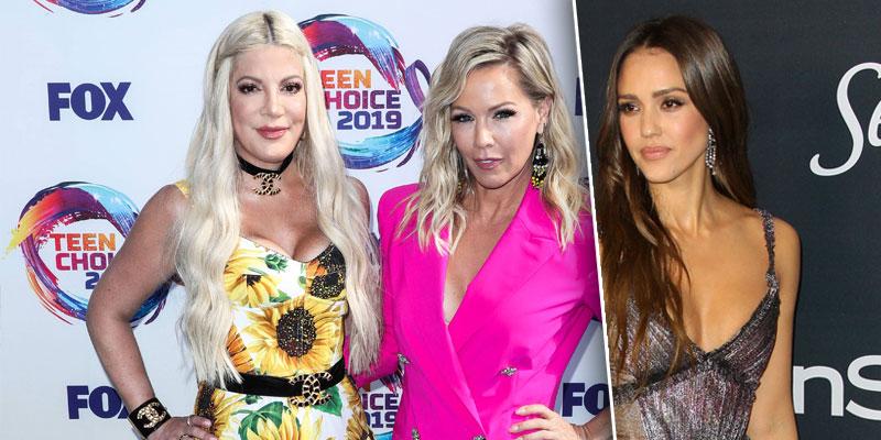 '90210'] Stars [Jennie Garth and Tori Spelling Want To Meet With Jessica Alba