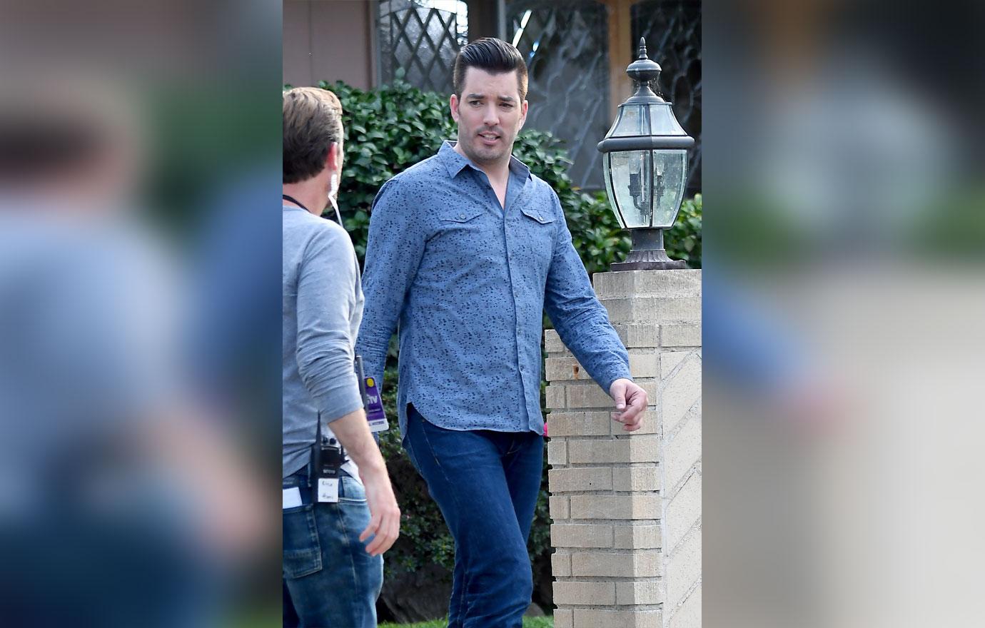 Jonathan scott on set