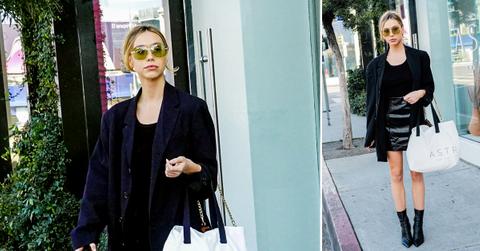 alexis ren looks every bit the mega influencer as she does her holiday shopping at astr the label