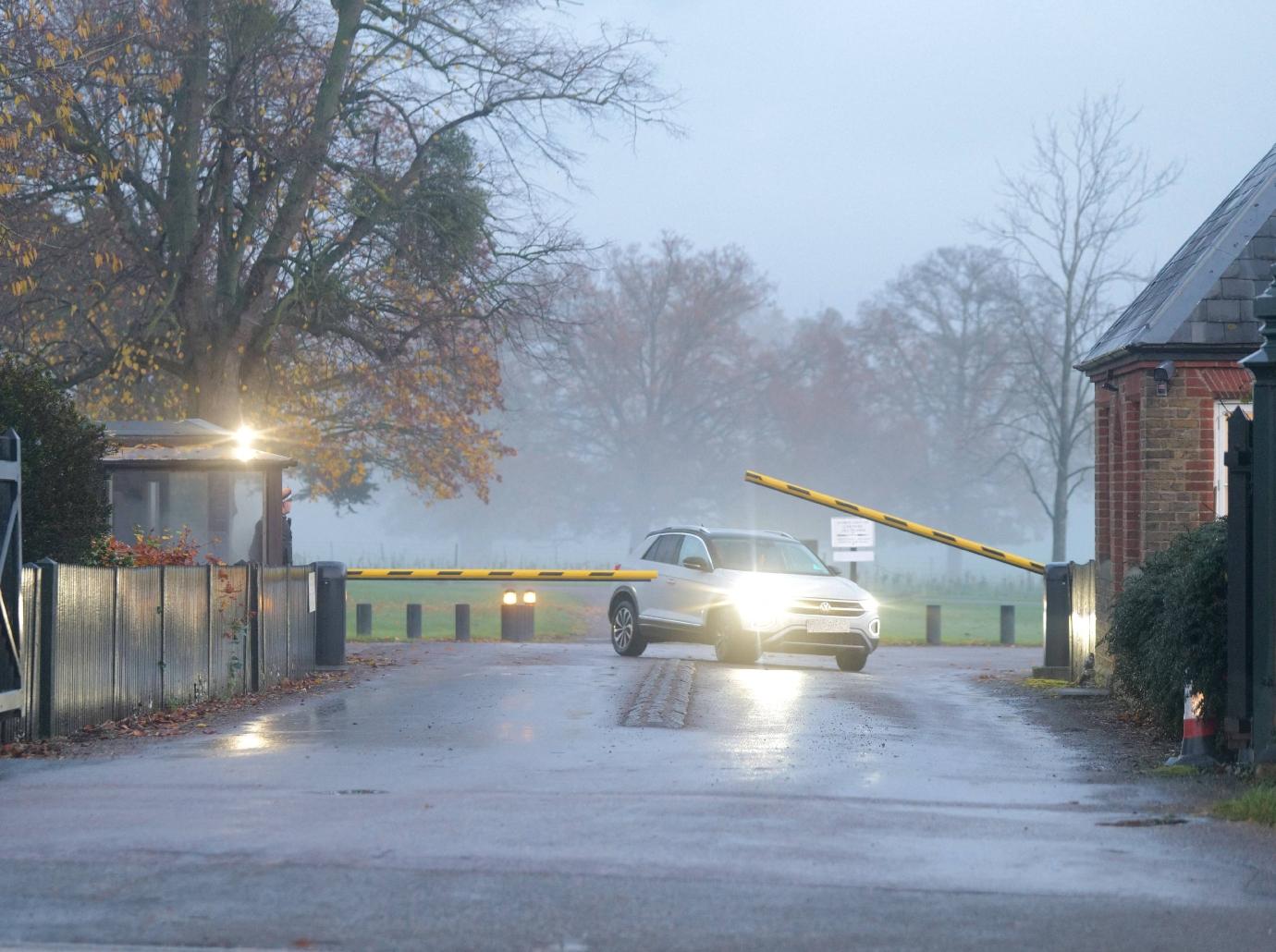 masked men raid windsor castle william kate children asleep farm