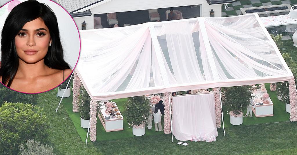 Kylie Jenner’s Super SECRET Pajama Party Baby Shower Pics!