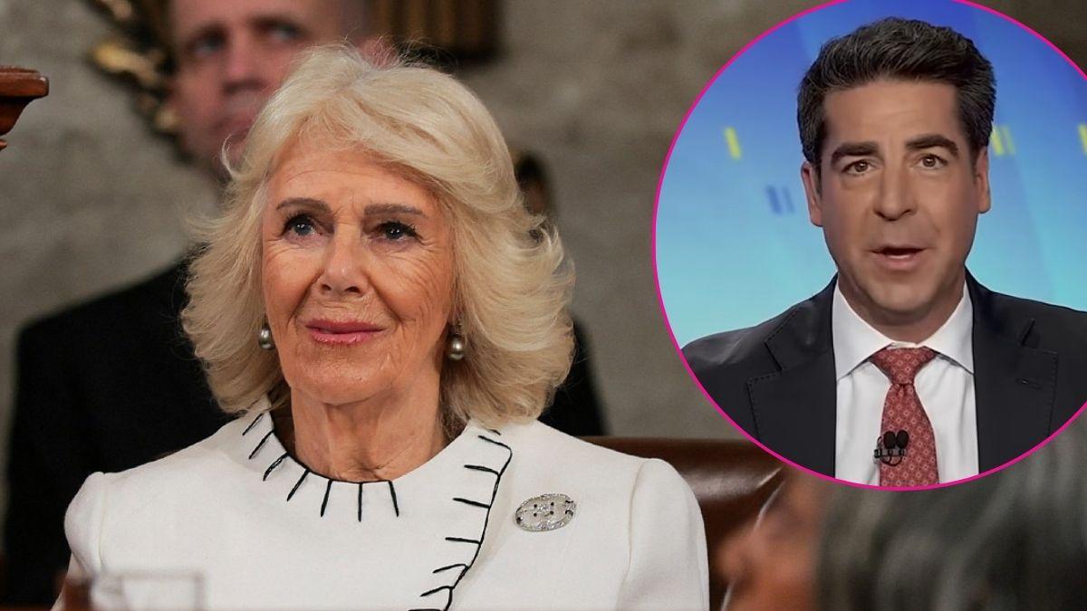 split of Queen Camilla/Jesse Watters. 