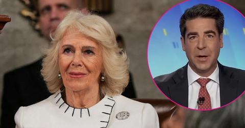 split of Queen Camilla/Jesse Watters.