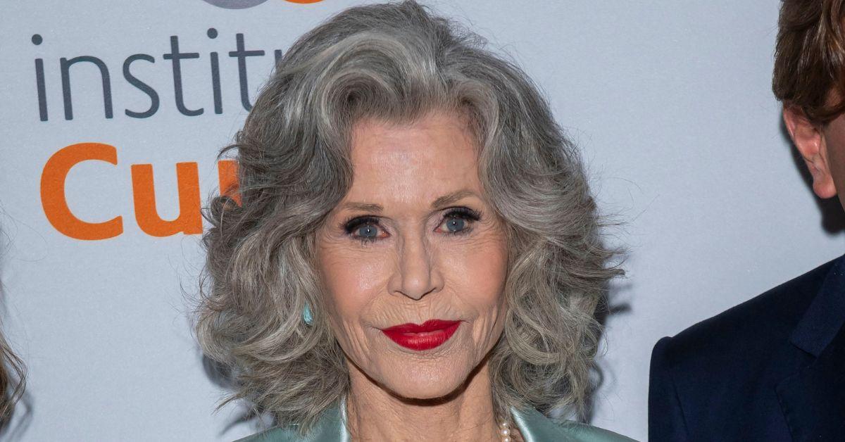 Image of Jane Fonda said she is not afraid of dying.