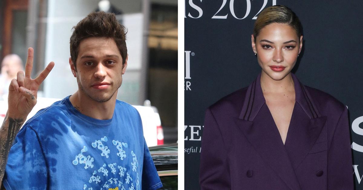 Pete Davidson Resurfaces With Madelyn Cline After Canceling Shows