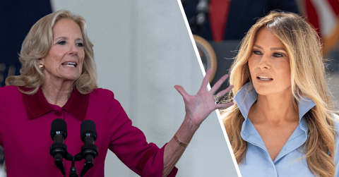 Jill Biden, Melania Trump