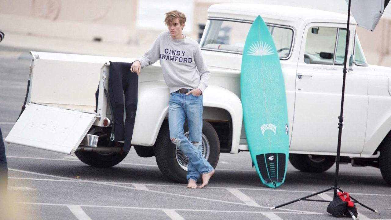 Image of Presley Gerber was arrested on suspicion of driving under the influence in 2019.