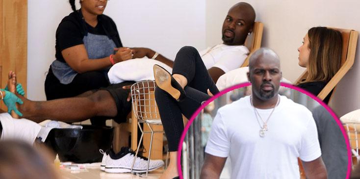 corey gamble manipedi flirting unidentified