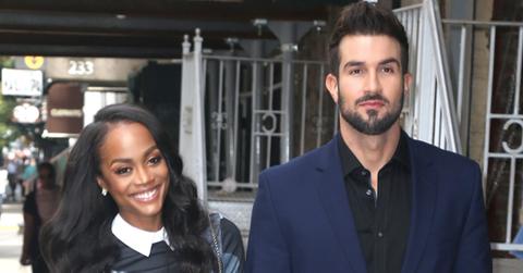 Rachel Lindsay and Bryan Abasolo visit the ‘The Wendy Williams Show’ in NYC