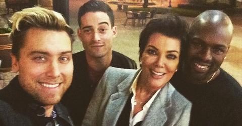 Kris jenner corey gamble pp