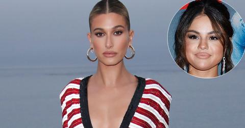 Hailey Baldwin Likes Selena Gomez Friends Instagram Post
