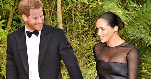 harry and meghan lion king premiere