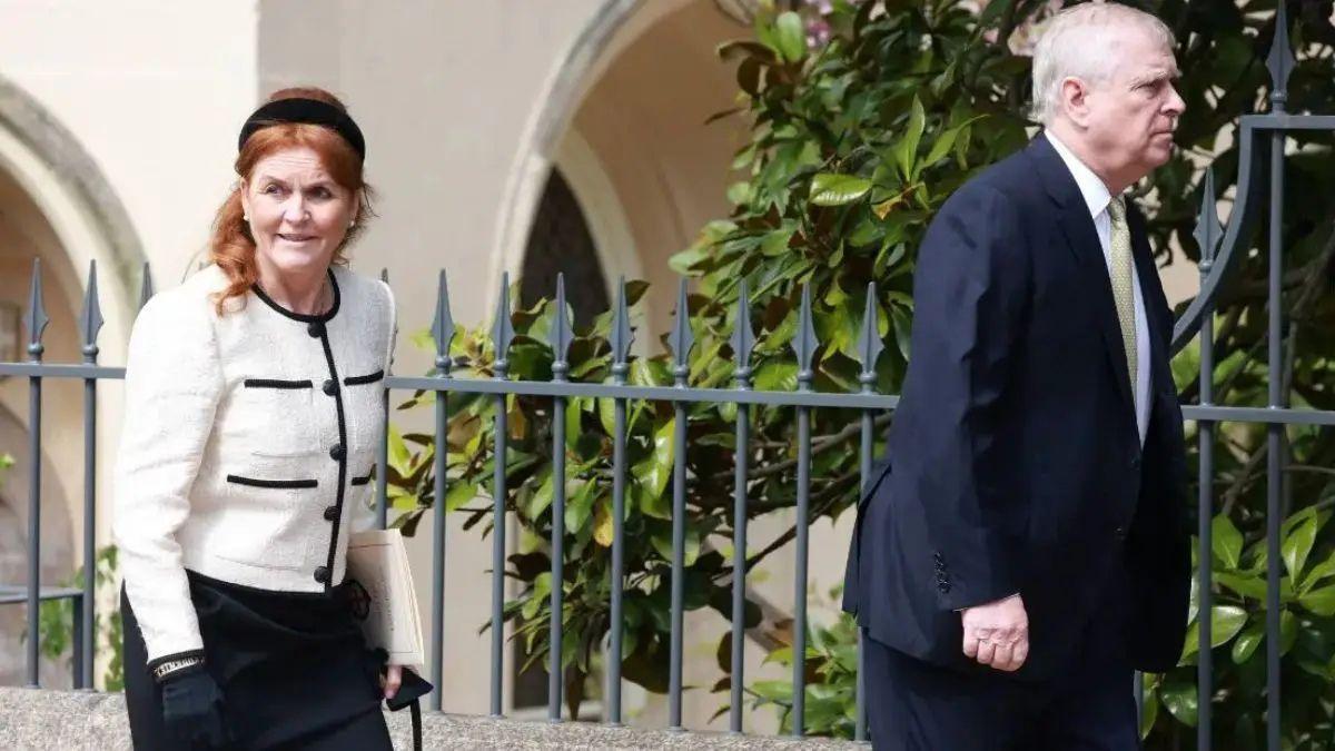 Photo of Sarah Ferguson and Prince Andrew were evicted from the Royal Lodge in February.