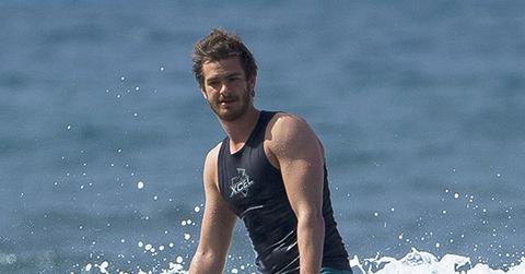 Andrew garfield surfing