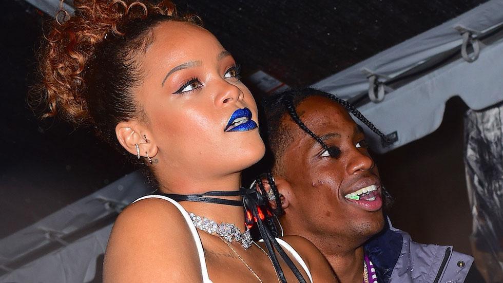 Rihanna travis scott dating official boyfriend