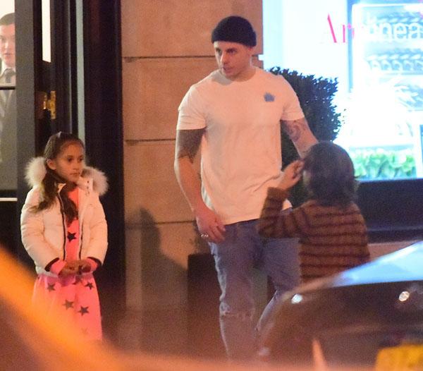 EXCLUSIVE: Jennifer Lopez and Casper Smart Take Emme and Max out in NYC