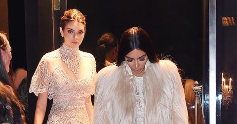 Kim Kardashian and Kendall Jenner are ready for their close ups