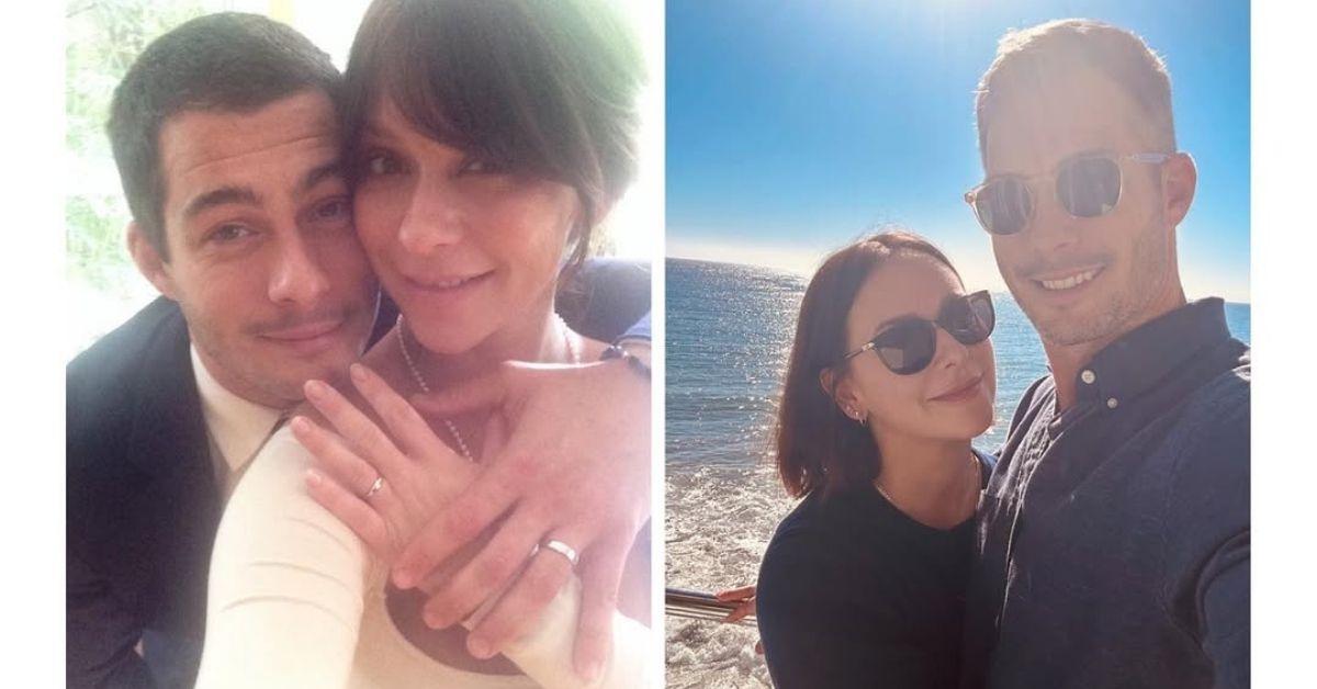 image of Jennifer Love Hewitt and Brian Halisay tied the knot in November 2013.