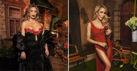 Composite photo of Larsa Pippen and Lisa Hochstein