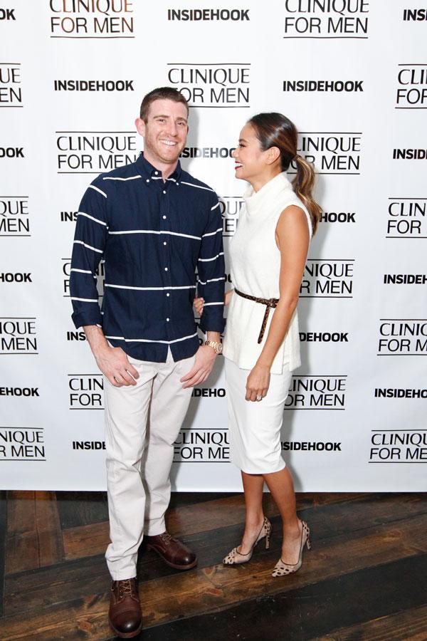 Bryan Greenberg and Jamie Chung celebrates Clinique For Men&#8217;s Sonic System Deep Cleansing Brush and Charcoal Face Wash at The Devil&#8217;s Acre in San Francisco, CA. 7.30.15 (3)