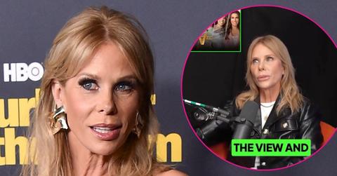 cheryl hines reveals behind the scenes the view