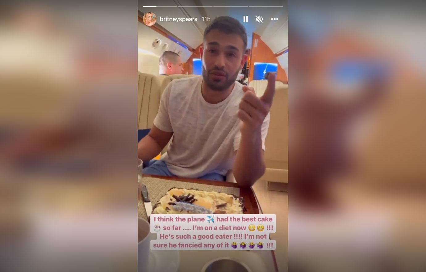 sam asghari pokes fun at fiancee britney