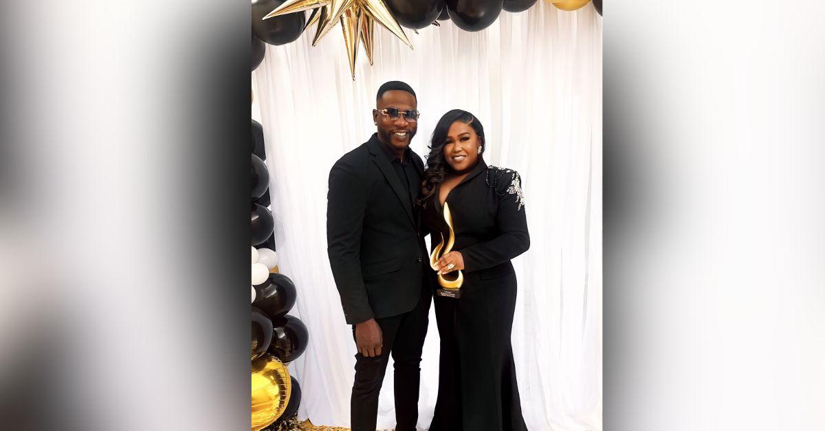 own network reality star of abelle collectivea lateshia pearson received the  delta flame community friend award in indianola ms