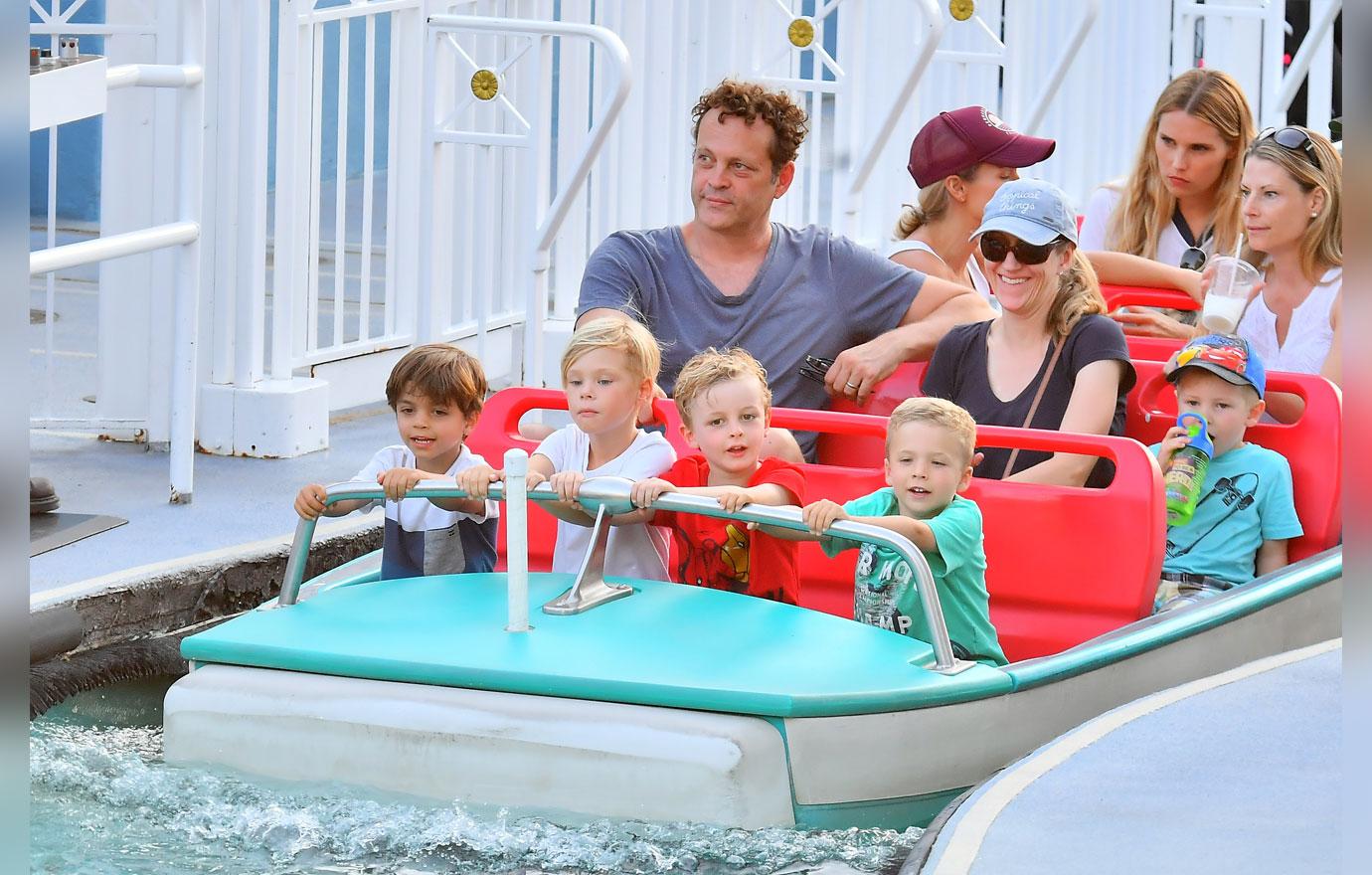 PICS Vince Vaughn And His Family Enjoy A 'Magical' Day At Disney