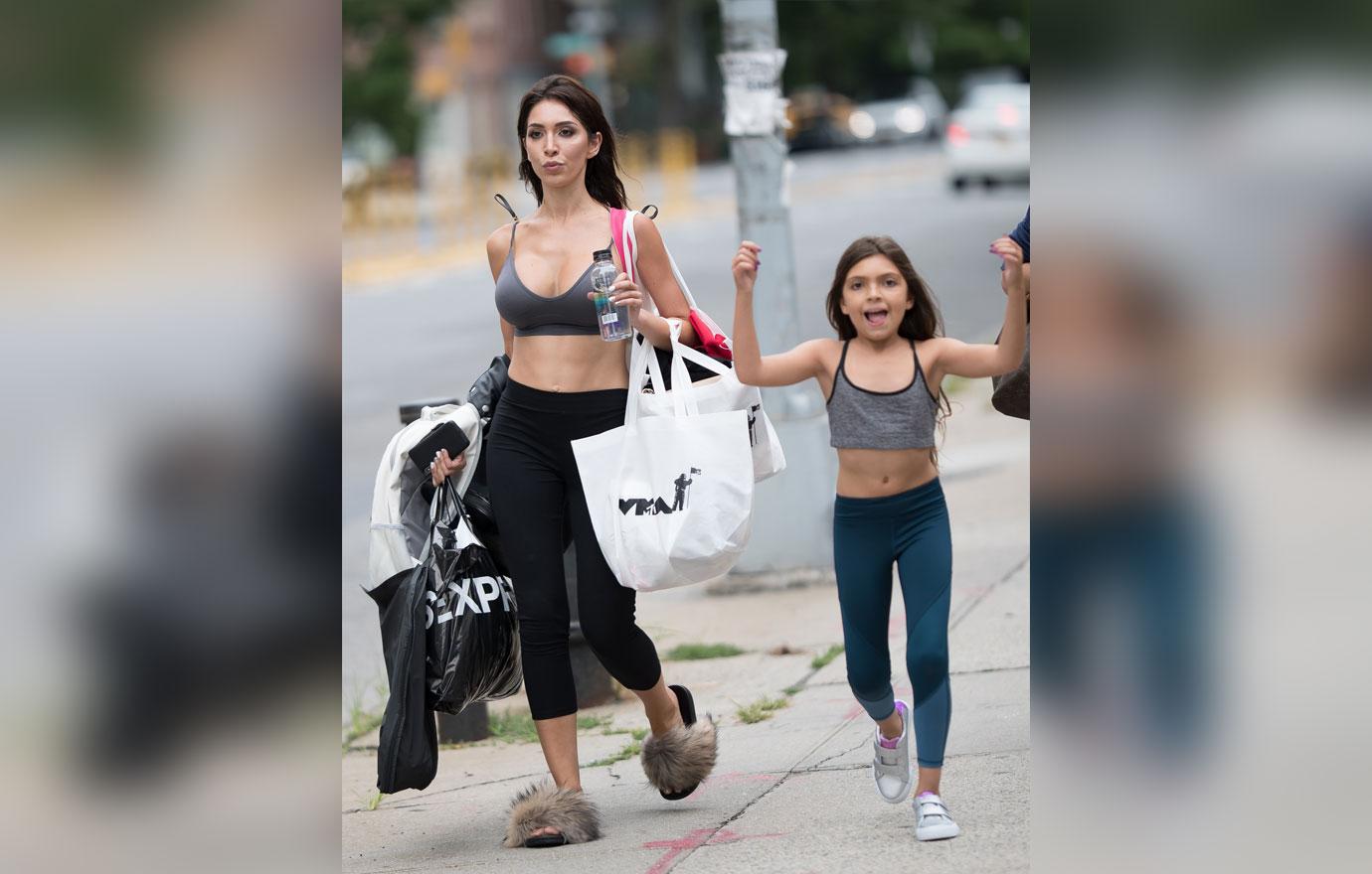 EXCLUSIVE: Farrah Abraham boxing training in New York