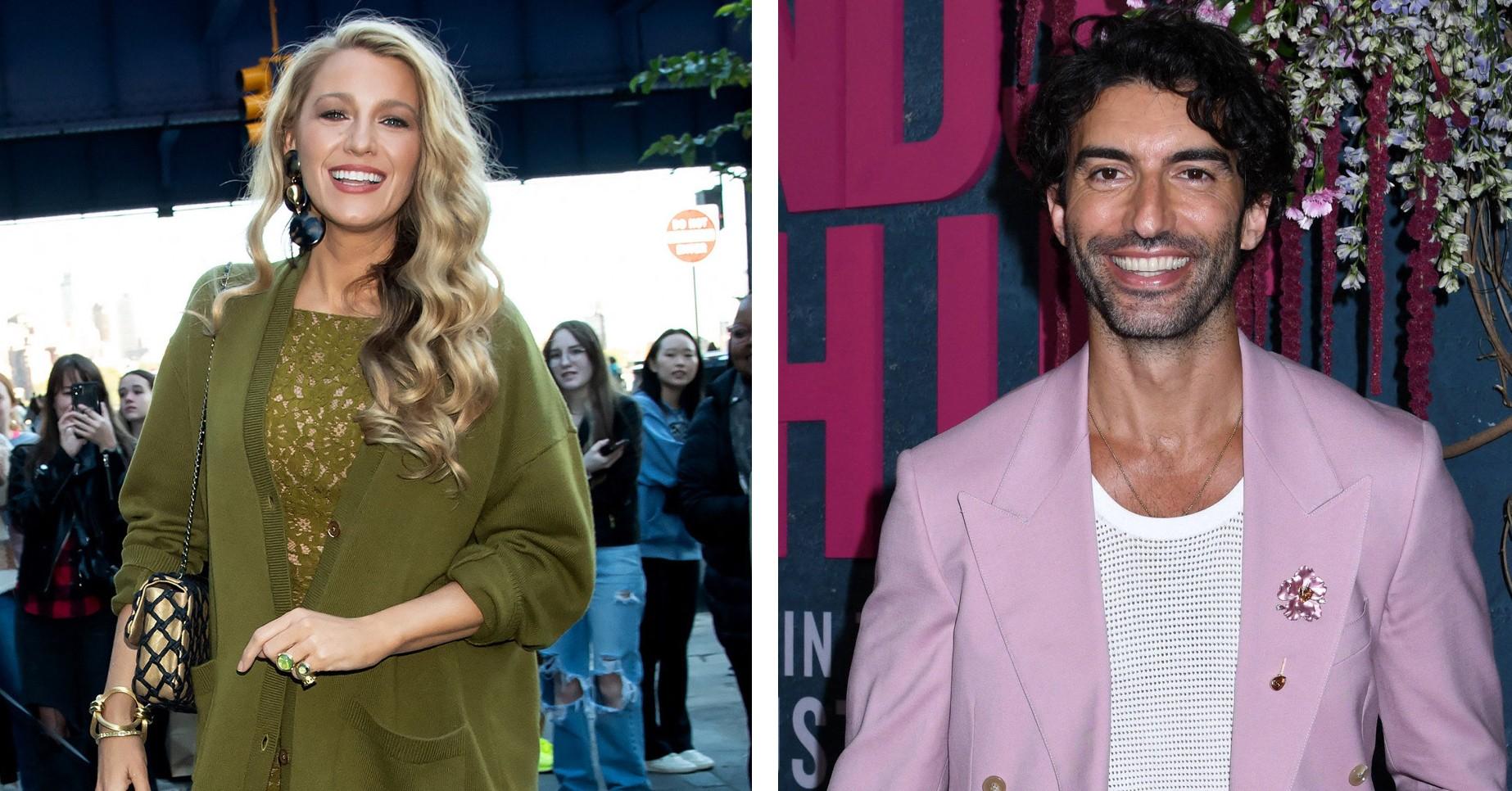 Composite photo of Blake Lively and Justin Baldoni. 