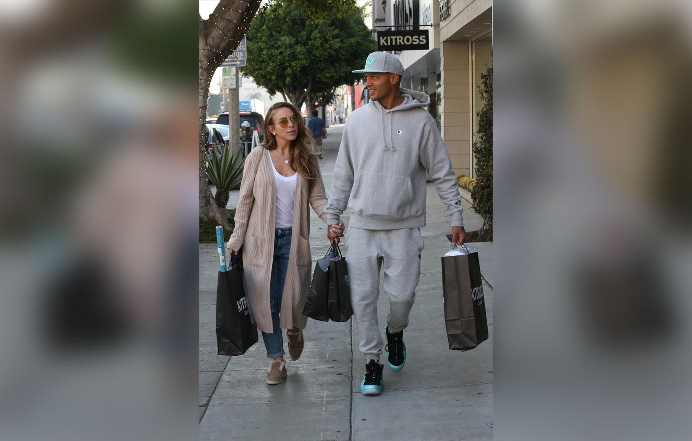 Jeremy Meeks and Chloe Green shop at Kitross