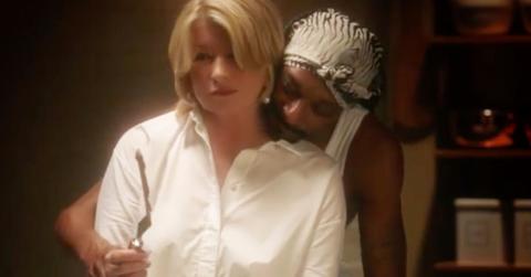 Martha stewart snoop dog video feature