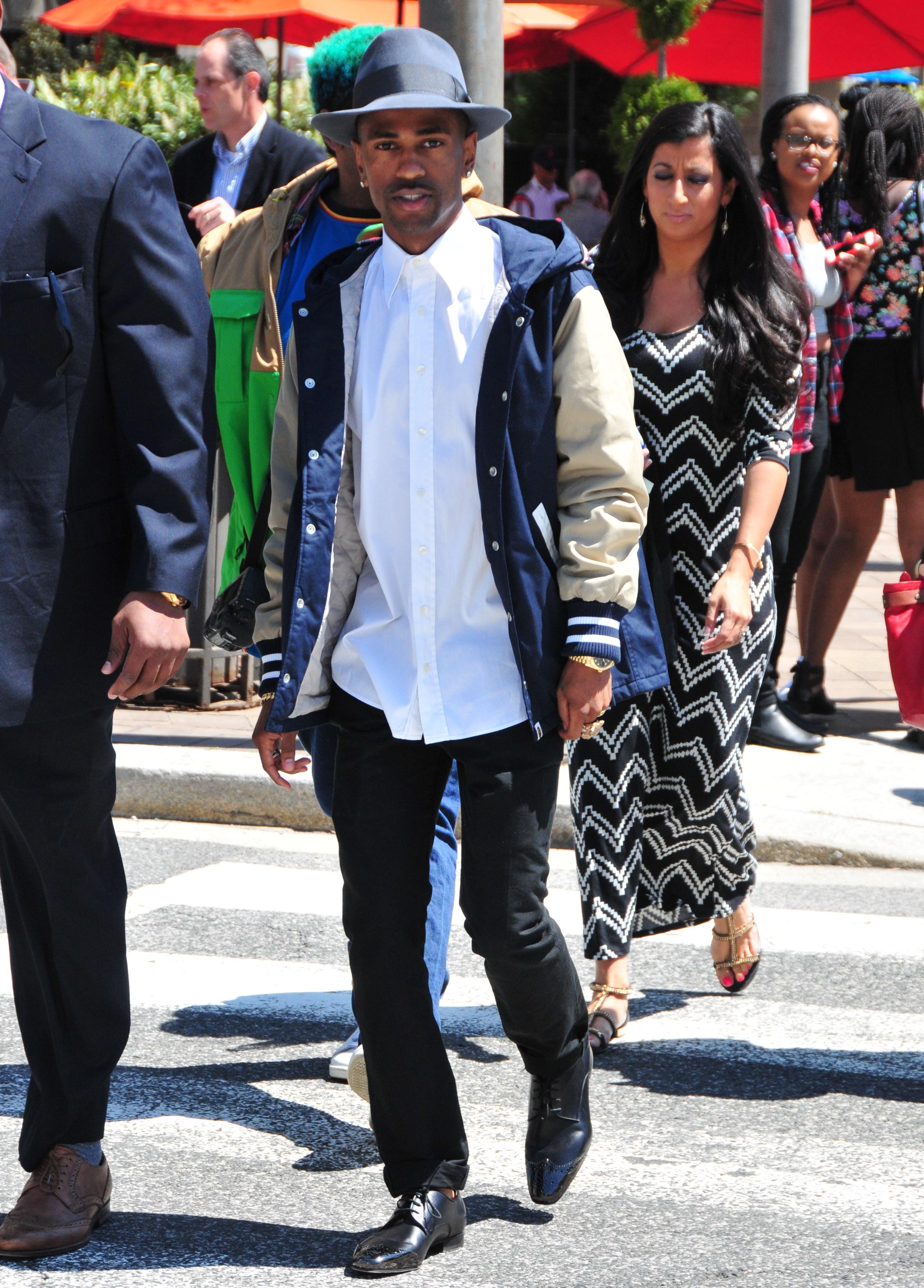 Big Sean arrives at the White House Easter Egg Roll in Washington, DC