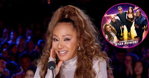 pic of Mel B, America's Got Talent.