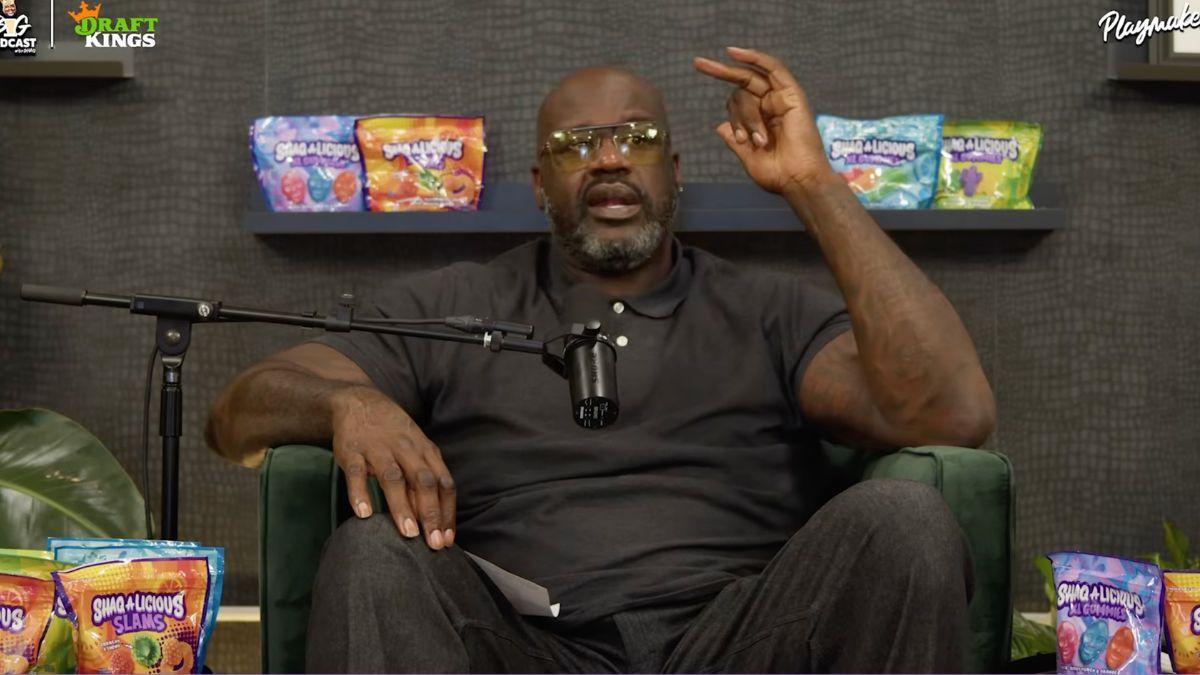 Image of Shaquille O’Neal claimed he did not flirt with Sabrina Carpenter.