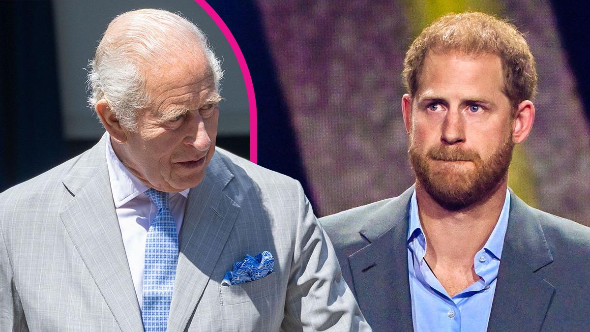 king charles, prince harry
